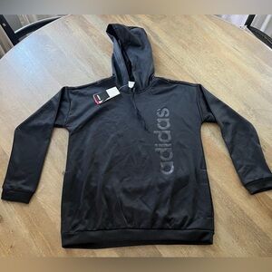 Adidas Woman’s Aeroready Black Hoodie Sweater - M